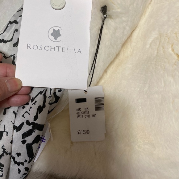 ROSCHTERRA FUR COAT NEW WITH TAGS LARGE - Picture 8 of 8